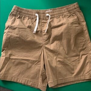 Old Navy Boys Tan Drawstring Shorts